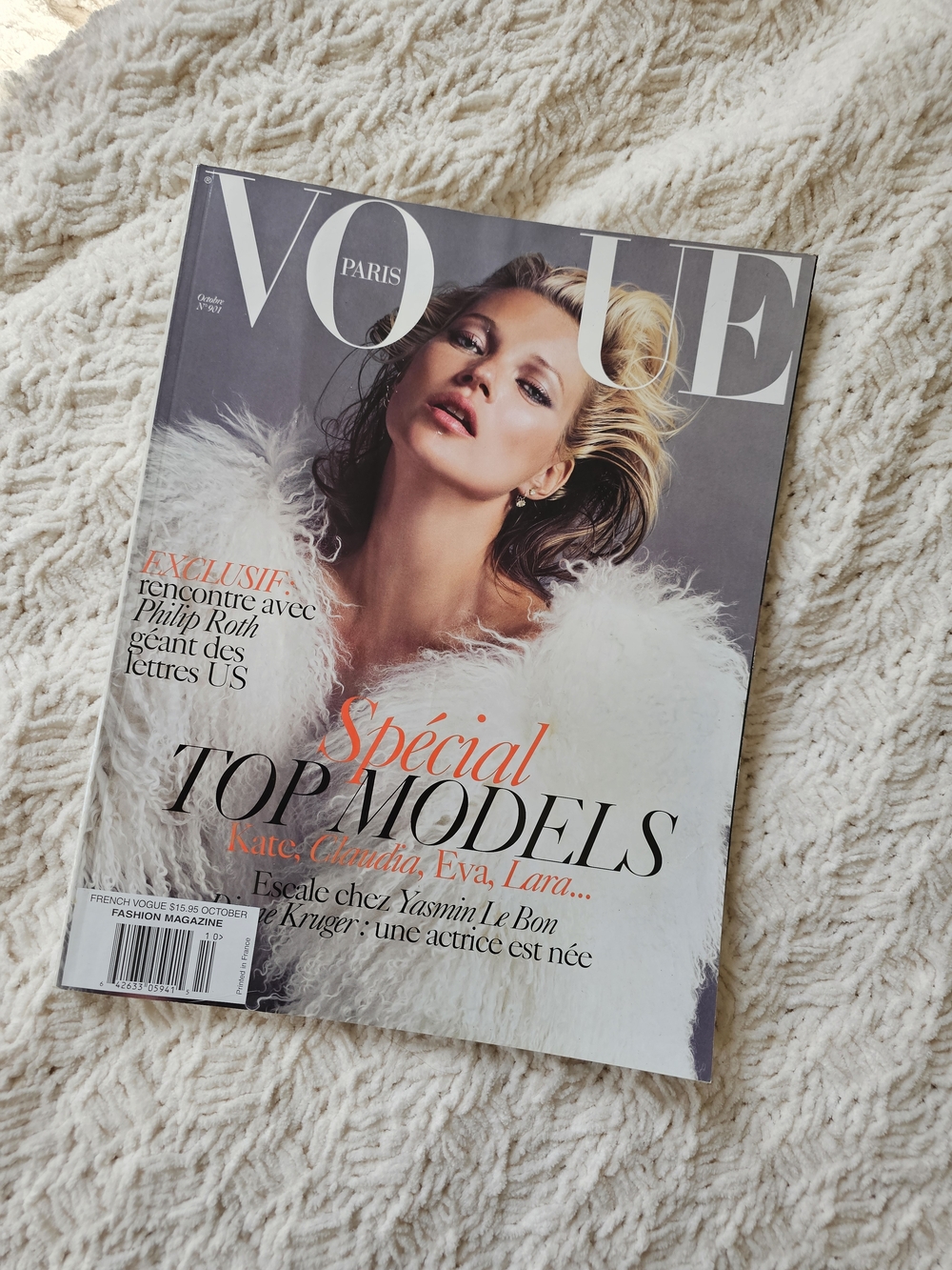 Kate Moss 2009 Vogue Paris Magazine
